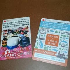 【使用済み】京都市バス1日乗車券のサムネイル