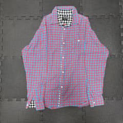00s OLD STUSSY check flannel shirt Sのサムネイル