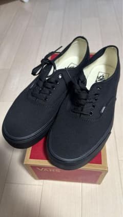 VANS Authentic ブラック スニーカーのサムネイル