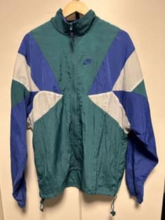 90s NIKE ナイロンジャケット ヴィンテージ ウィンドブレーカー Lサイズのサムネイル