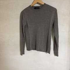 ARTISAN ブラウン Vネックセーター 長袖