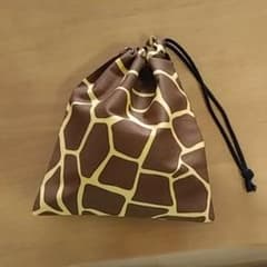 コップ袋 キリン柄のサムネイル