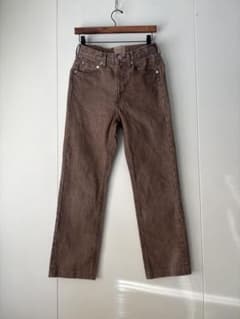 SHISHIKUI BASIC JEANS デニム 25 茶 シシクイ ジーンズ - メルカリ