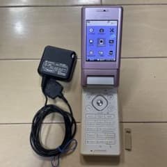ガラケー レトロカメラ V604SH ピンクボーダフォン充電器 SHCH01 ④