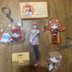 カラフルピーチ えと アクリルスタンド キーホルダー セットのサムネイル