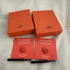 HERMES ROUGE HERMÉS 34 サンプル 2個セットのサムネイル