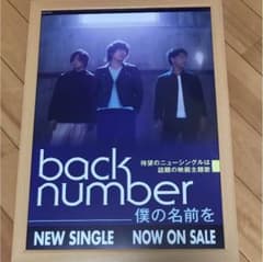 back number 販促ポスターのサムネイル