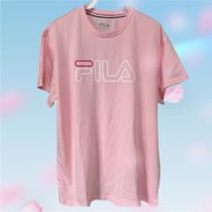 FILA フィラ 半袖Tシャツ ピンク スポーツウェア レディーストレーニングのサムネイル