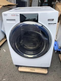 AQUA AQW-D12M ドラム式洗濯乾燥機 左開き 12kg 2022年製 - メルカリ