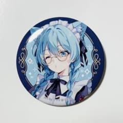 アキバ 22カレー 缶バッジ 猫耳カフェ ver. 初音ミク 等身 - 2