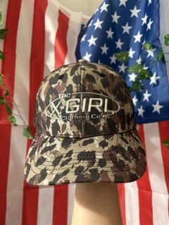 か*に様 X-girl レオパード柄 キャップのサムネイル