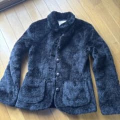 pierine フェイクファー ジャケット ブラックのサムネイル