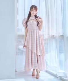 ロゼミューズ RoseMuse jacquard check dress ピンク RoseMuse】jacquard check dress （ピンク） - メルカリ
