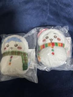 雪だるま ぬいぐるみ 2体セットのサムネイル