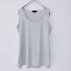 iCB Glitter Sleeveless Tank Top Silver S Onward Kashiyama