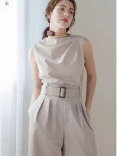 Acka. trench drape topsのサムネイル