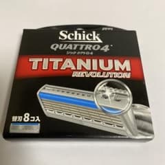 Schick QUATTRO TITANIUM 替刃 8コ入り - メルカリ