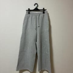 【CALLNE】ワイドスウェットパンツ グレー Mサイズのサムネイル