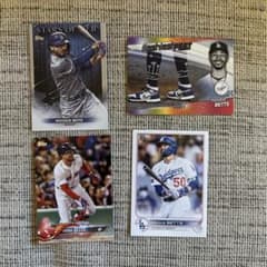 MLB Topps ムーキー・ベッツ 4枚セットのサムネイル