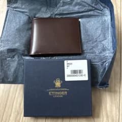 ETTINGER 二つ折り財布 BH030 NUT - メルカリ