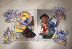 一番くじリロ&スティッチ　F賞　ポスター&ポストカードセットのサムネイル