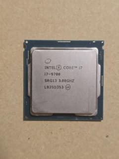 Intel Core i7-9700 CPU 本体①のサムネイル