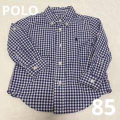 ⭐︎お値下げ⭐︎【美品】RALPH LAUREN  Baby 85 ギンガムチェックのサムネイル