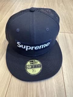 Supreme 59FIFTY ネイビーキャップ 7 5/8のサムネイル