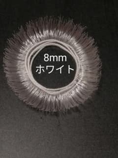 ホワイト8mm♡ドール用アイラッシュ♡ホワイトのサムネイル