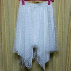 アシメトリーチュールスカートのサムネイル