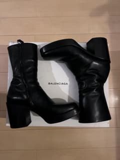 BALENCIAGA 17ss プラットフォームブーツ【値下げ交渉可】 - メルカリ