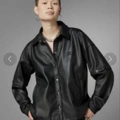 完売品】adidas originals フェイクレザートラックジャケット - メルカリ