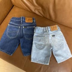 Lee デニム ハーフ　ショート　パンツ　100のサムネイル