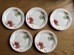 【ビンテージ】ケーキ・デザート皿　Jurietta from Parisのサムネイル