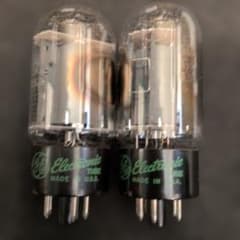 ビンテージGE 6L6GC 真空管 2本セット - メルカリ