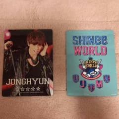 SHINee ジョンヒョン 下敷き 公式のサムネイル