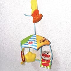 アンパンマン 吊り下げおもちゃ ベビーカー用のサムネイル
