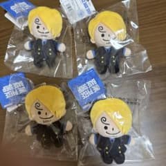 ONE PIECE BASE SHOP ゆびぬい サンジ 4点 ぬいぐるみ - メルカリ