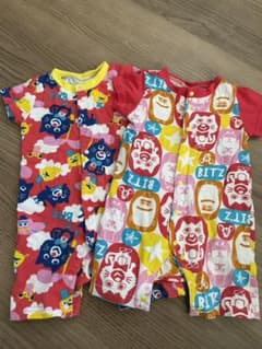 ロンパース2枚組 70㎝のサムネイル