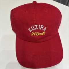 KUZIRA 21 buck 赤 キャップ Newhattan - メルカリ