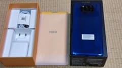 Poco X3 NFC 6gb+128gb ブルー  未使用品 【稀少】お値下げのサムネイル