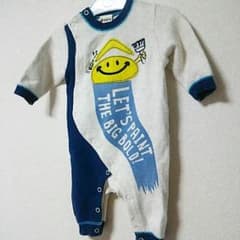 食うちゃん様☆70size。smileロンパース冬のサムネイル