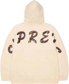 supreme Beaded Hooded Sweatshirt ナチュラル Sのサムネイル