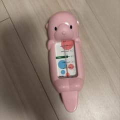 タニタ　湯温計ラッコちゃん　ピンクのサムネイル