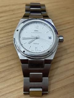 IWC インヂュニア IW451503 ホワイト文字盤 自動巻き - メルカリ