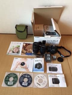 値下げしました！Canon EOS KISS X7 Wズームキットのサムネイル