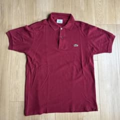 LACOSTE ワインレッド ポロシャツ サイズ3 ラコステ - メルカリ