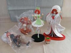 五等分の花嫁　中野四葉　フィギュア　5点セット