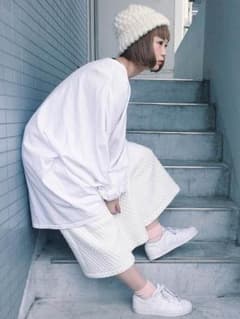 袴パンツ 白のサムネイル