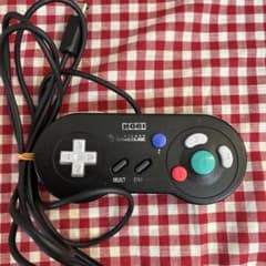 ゲームキューブ GC ホリ デジタルコントローラー ブラック 黒